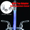 Luminous thermostat Light-up LED Water Faucet