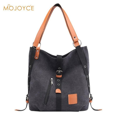 Women Canvas Casual Shoulder Bag Travel Handbag Ladies Zipper Large Capacity Crossbody Messenger Bag Bolsa Feminina Dropshipping