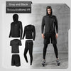 5 Pcs/Set Gym Fitness Compression Sports Suit