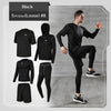 5 Pcs/Set Gym Fitness Compression Sports Suit