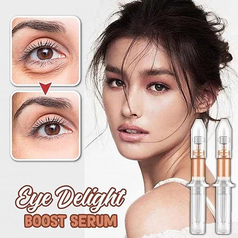 1 Pc 2 Minutes Instant Lifting Eye Cream Anti Puffiness Wrinkles Eye Essence Remove Ojeras Fine Lines  Liquid Pump Eye Gel TSLM2