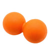 TPE Lacrosse Ball Gym Fitness Ball Therapy Relax Exercise Portable Peanut Massage Ball Relieve Stress Improve Blood Circulation