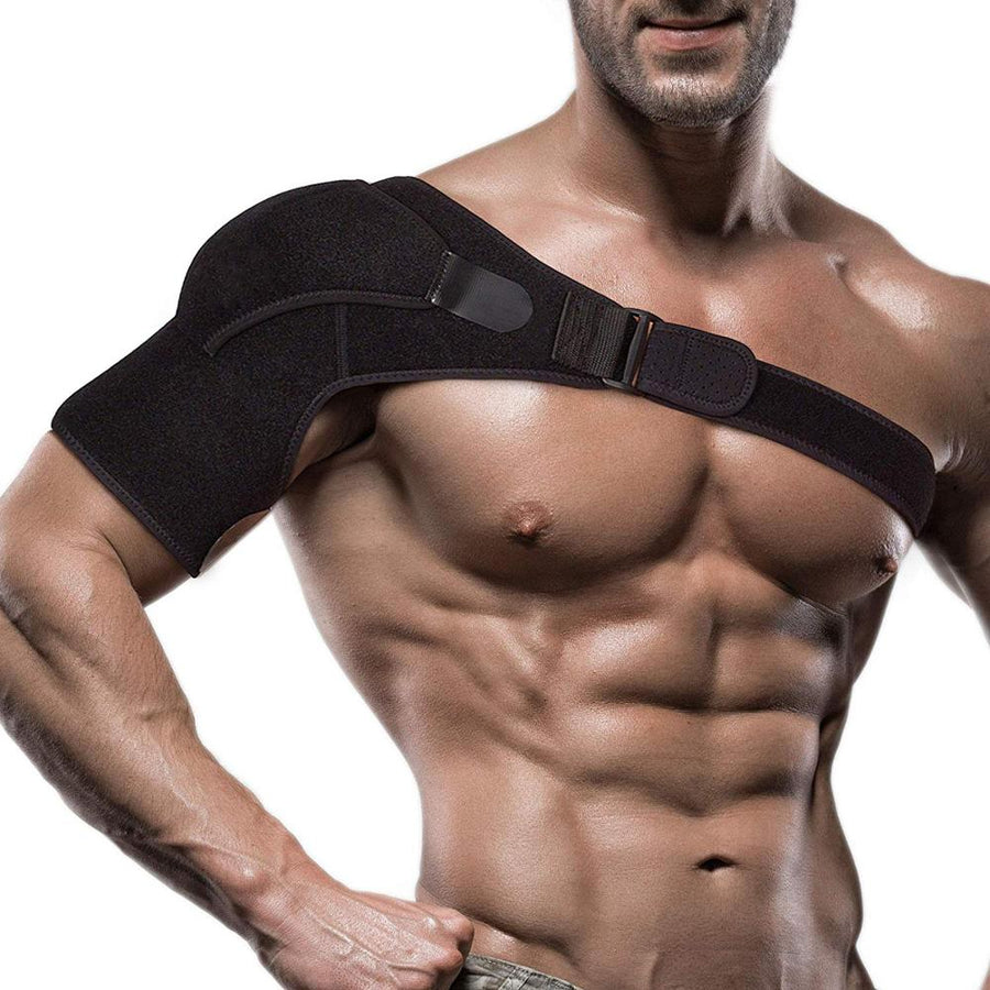 Adjustable Left/Right Shoulder Support Bandage Protector Brace Joint Pain Injury Shoulder Strap VIP Price