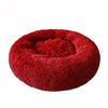 Soft Warm Round Pet Cat Bed Comfortable Pet Nest Dog Cat Washable Kennel Easy To Clean Dog Bed Warm House For Pet