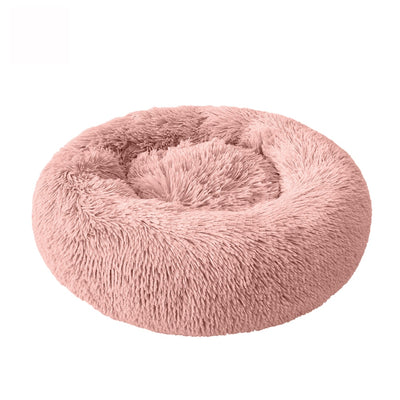 Soft Warm Round Pet Cat Bed Comfortable Pet Nest Dog Cat Washable Kennel Easy To Clean Dog Bed Warm House For Pet