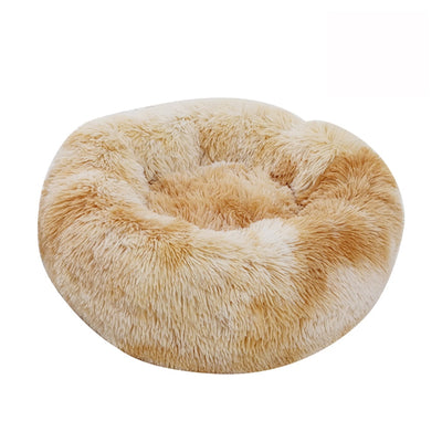 Soft Warm Round Pet Cat Bed Comfortable Pet Nest Dog Cat Washable Kennel Easy To Clean Dog Bed Warm House For Pet