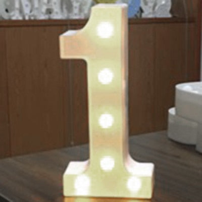 Luminous LED Letter Night Light English Alphabet