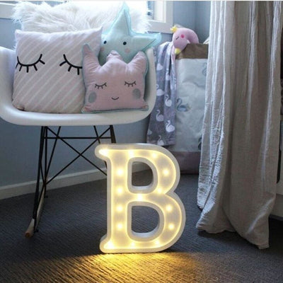 Luminous LED Letter Night Light English Alphabet